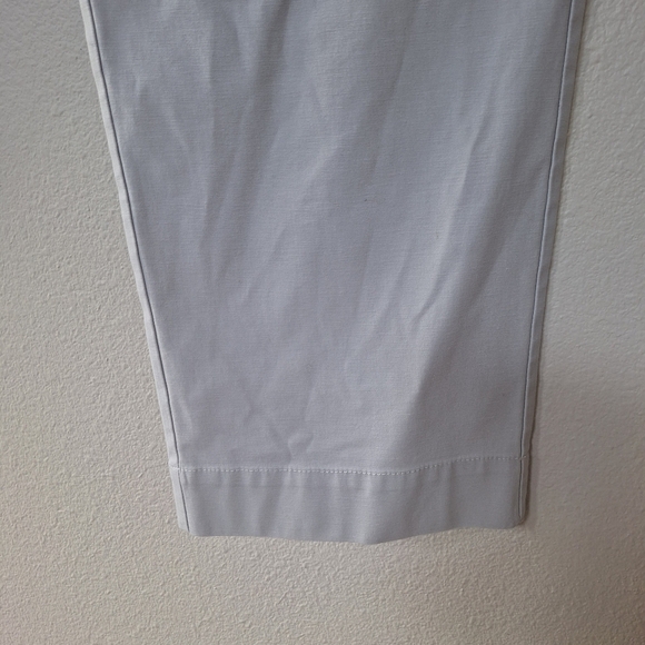 Jarbo Womens Khaki Crop Trouser Pants Stretchy Size 38 (8) - Picture 5 of 8